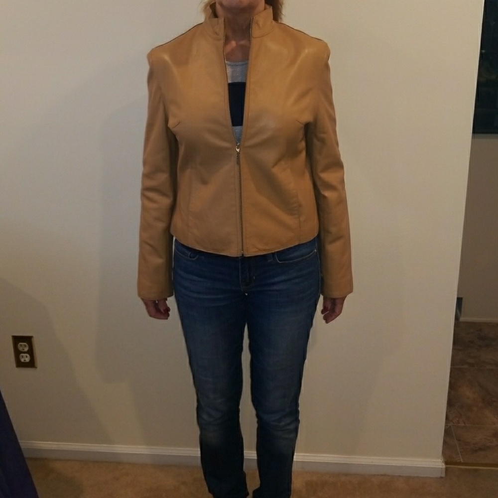 Women's Wilson Pelle Studio Scuba Leather Jacket